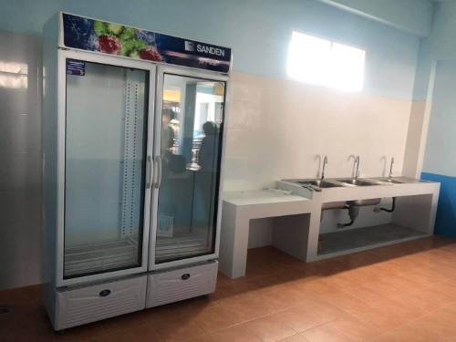 spa-0903-5 ตู้แช่เครื่องดื่มsanden